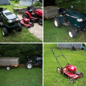 New Toro, trailer setup and all my toys