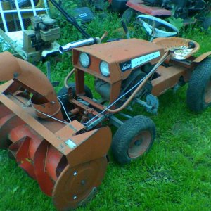 Massey Exuctive 8 and blower