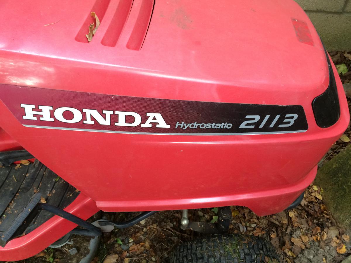 Honda Hydrostatic 2113 - I beleive I have found the correct manual online now to help repair this evil machine.