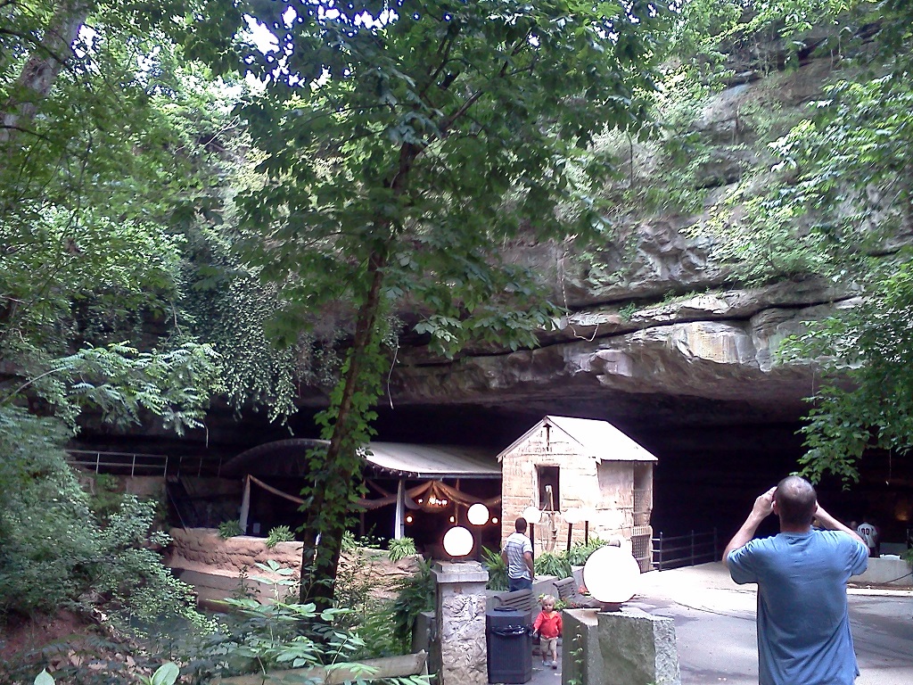 Lost river cave Ky. Thats me in the blue shirt.
