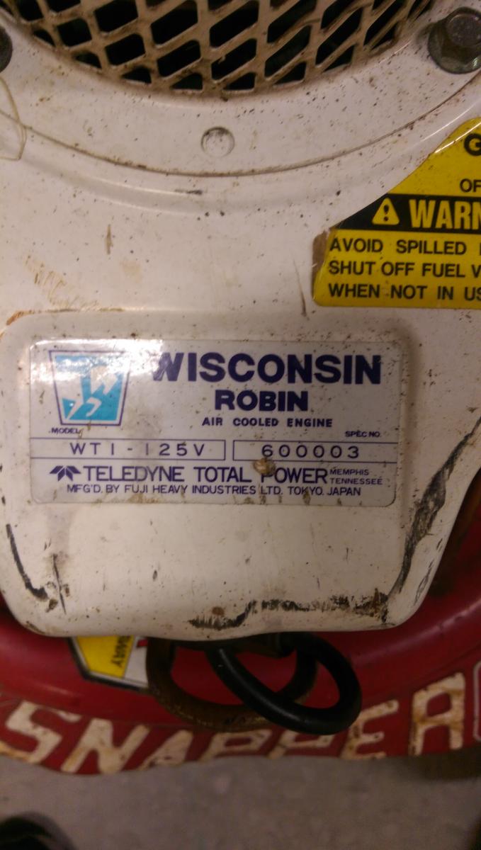 Wisconsin Robin Motor