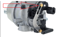 Kohler Huayi carb thrott to choke arm connecting pin.png