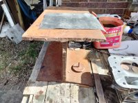 finished sanding head I beam anvil.jpg