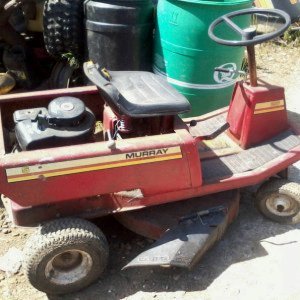 5hp 25 murray rider lawn tractor