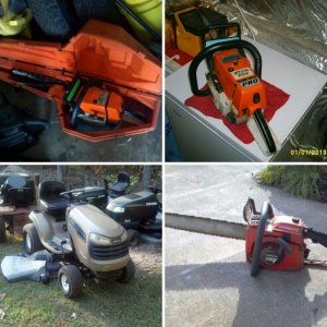 My Lawnmowers etc.