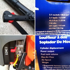 Sthil Km90 r and 150bt blower