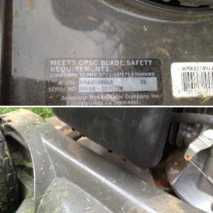 Honda mower