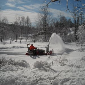 February snow