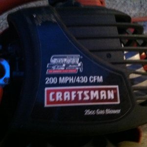 Craftsman Blower Model # 358.794743