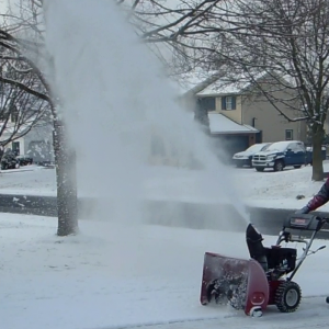 Snowblowing 1