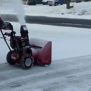 Snowblowing 4