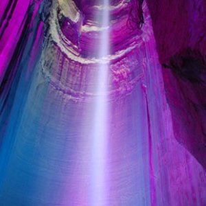 Ruby Falls.