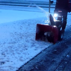 Snowblowing 1