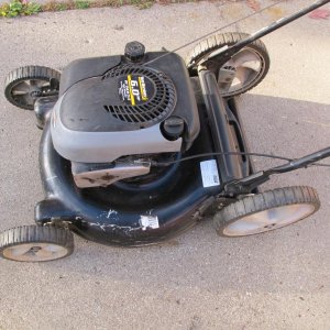 Yard sale find. Carb clean and a  tune up.