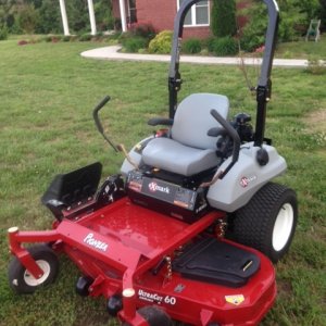 2013 Exmark Pioneer S 60 inch cut with CV740 27 hp Kohler