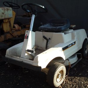 IH Cadet 55 rear engine