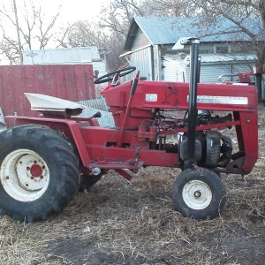 Cub cadet 102 with Evenrude 440 snowmobile engine