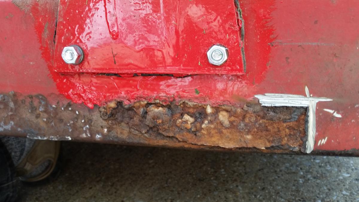 bar removed Lawn Mower Forum