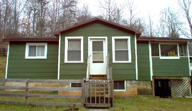 Blacksburg house front