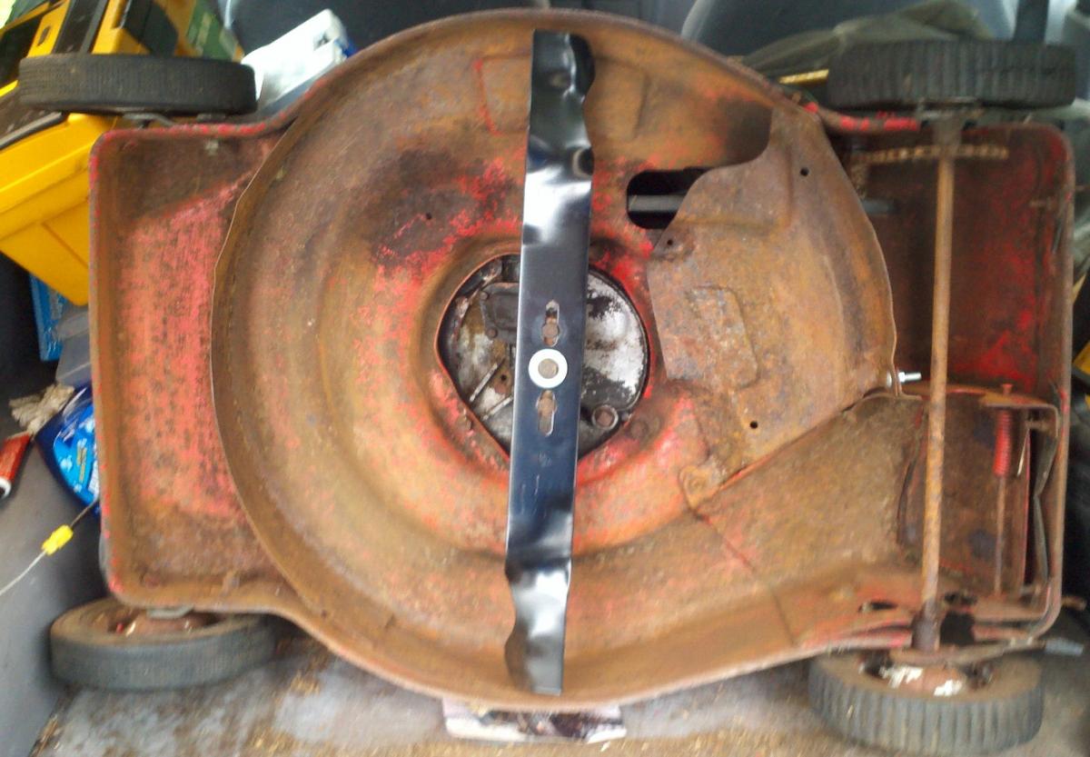 Clean inside with New Blade