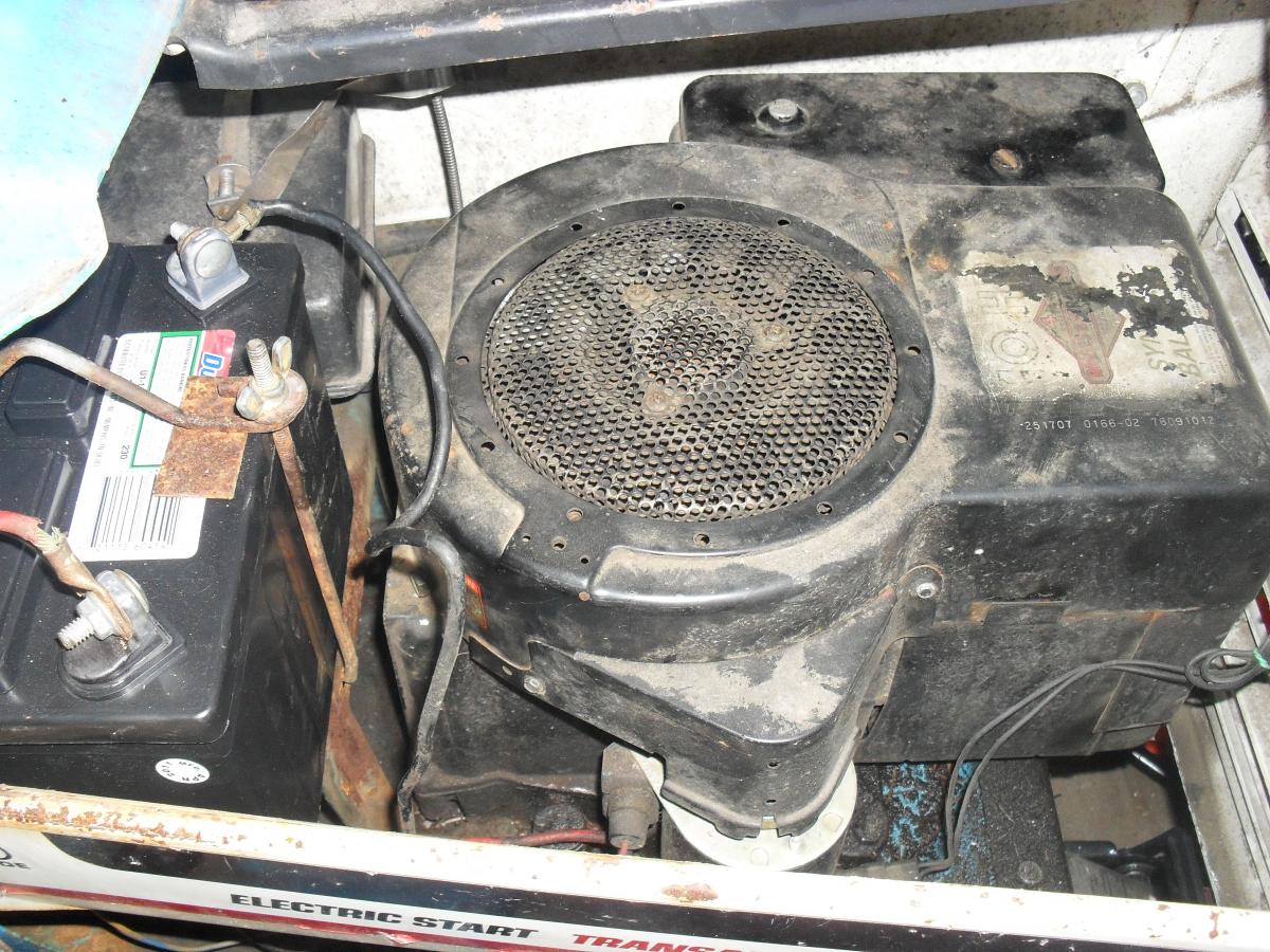Engine left side