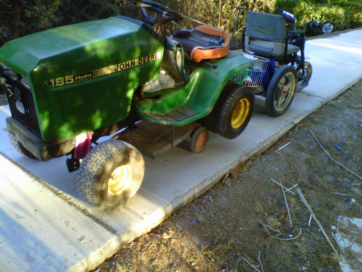 IMG 20140804 01568 My tow vehicle (the electric 3 wheeler)