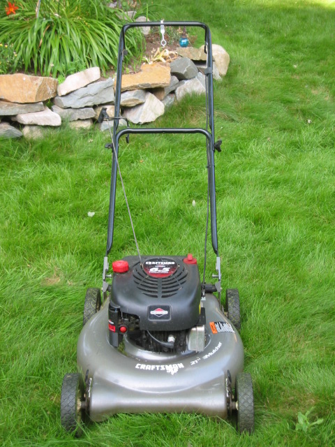 lawnmower silver Mastercraft 21"