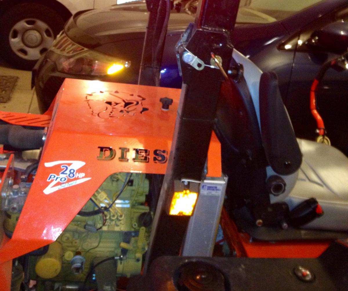 LED Side marker light.