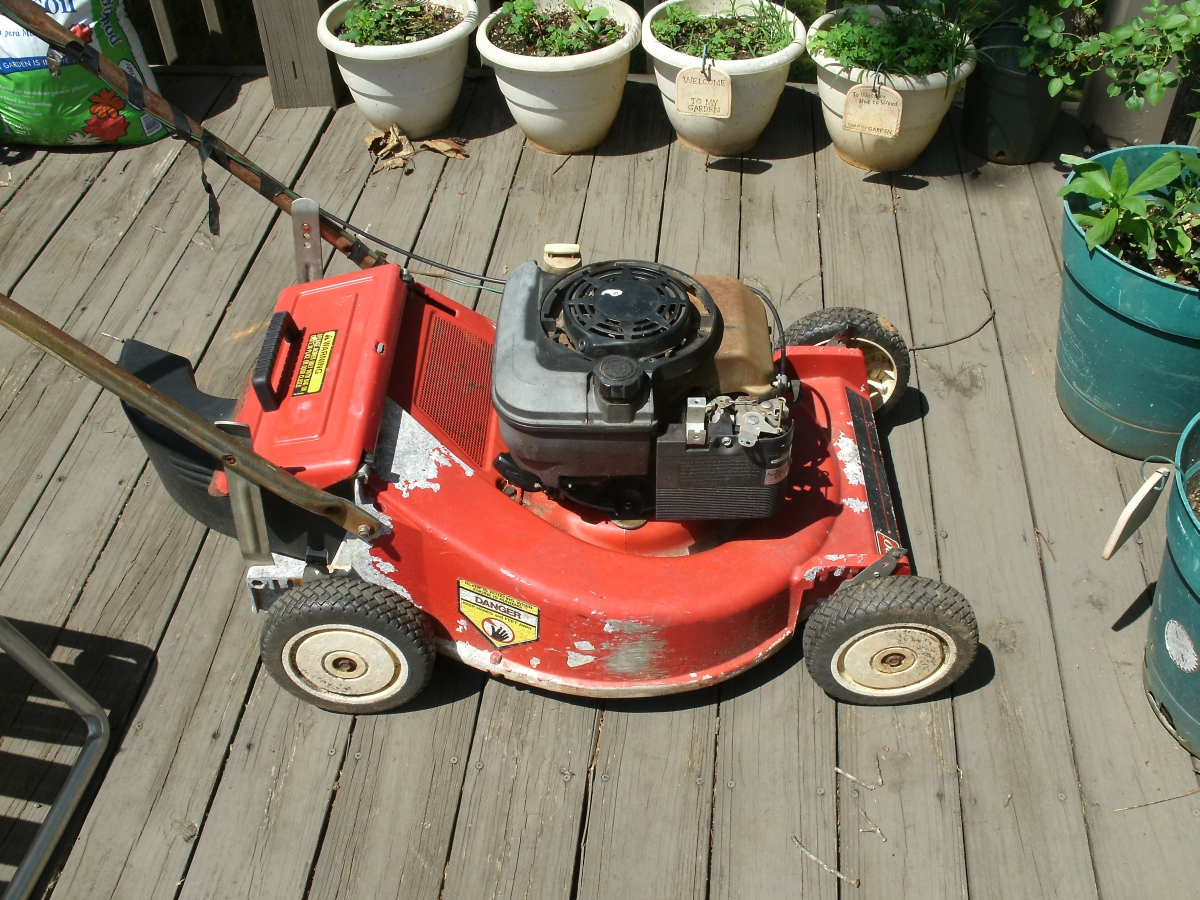 Other than missing some paint, the deck's in great shape