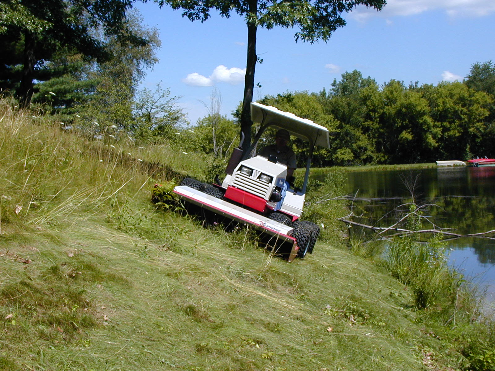 Pond Bank 3 28 Degree Slope