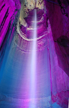 Ruby Falls.