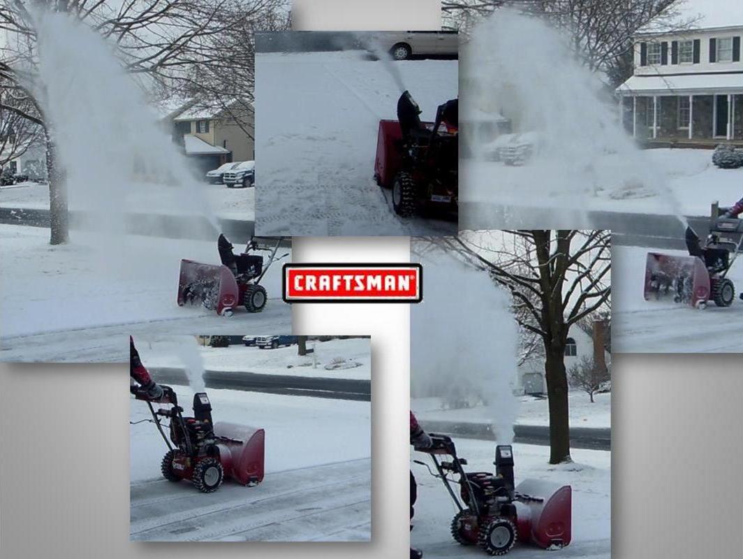 Snowblowing