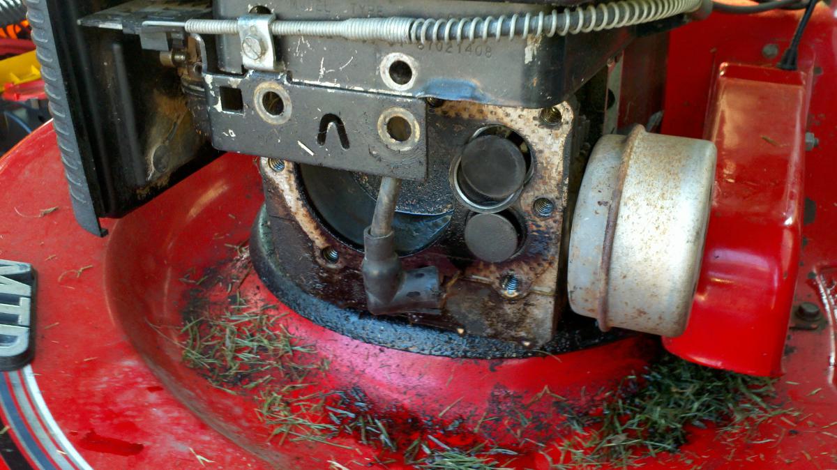 The valve stuck at the start of the season, had to re-seat the valve-seat