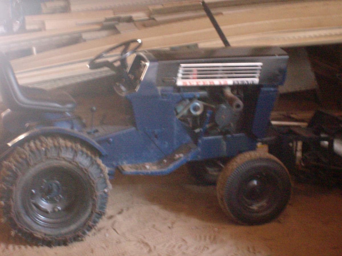 This is my baby SS12 sears 1968 wheel horse