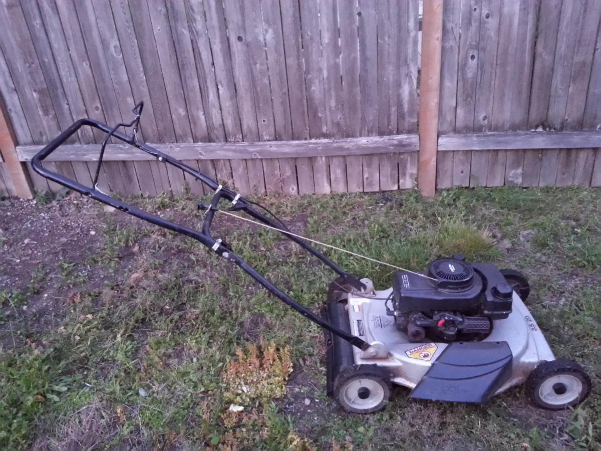 Took down some light foliage below "low" throttle.