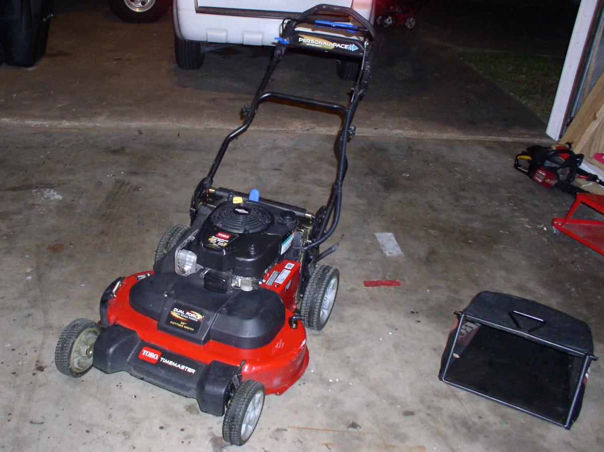 Toro TimeMaster 30 Lawn Mower Forum
