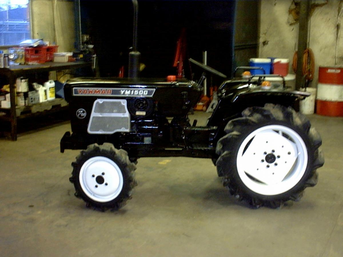 Years ago I took 3 junked tractors and reassembled them into 1 that ran perfect, then I gave it a paint job w/new decals.